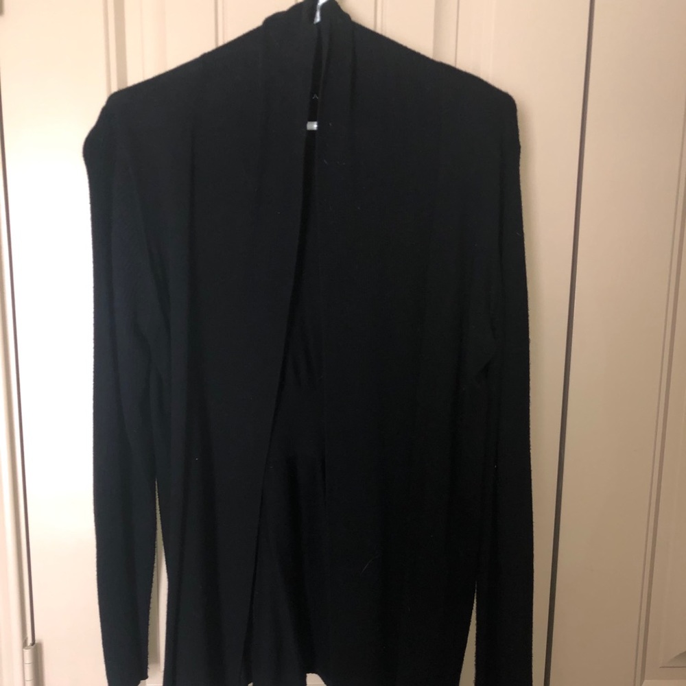 Black sweater jacket